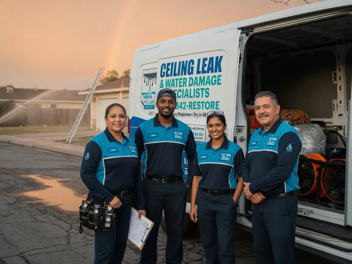 Ceiling Leak Cleanup company in Zion Grove, PA