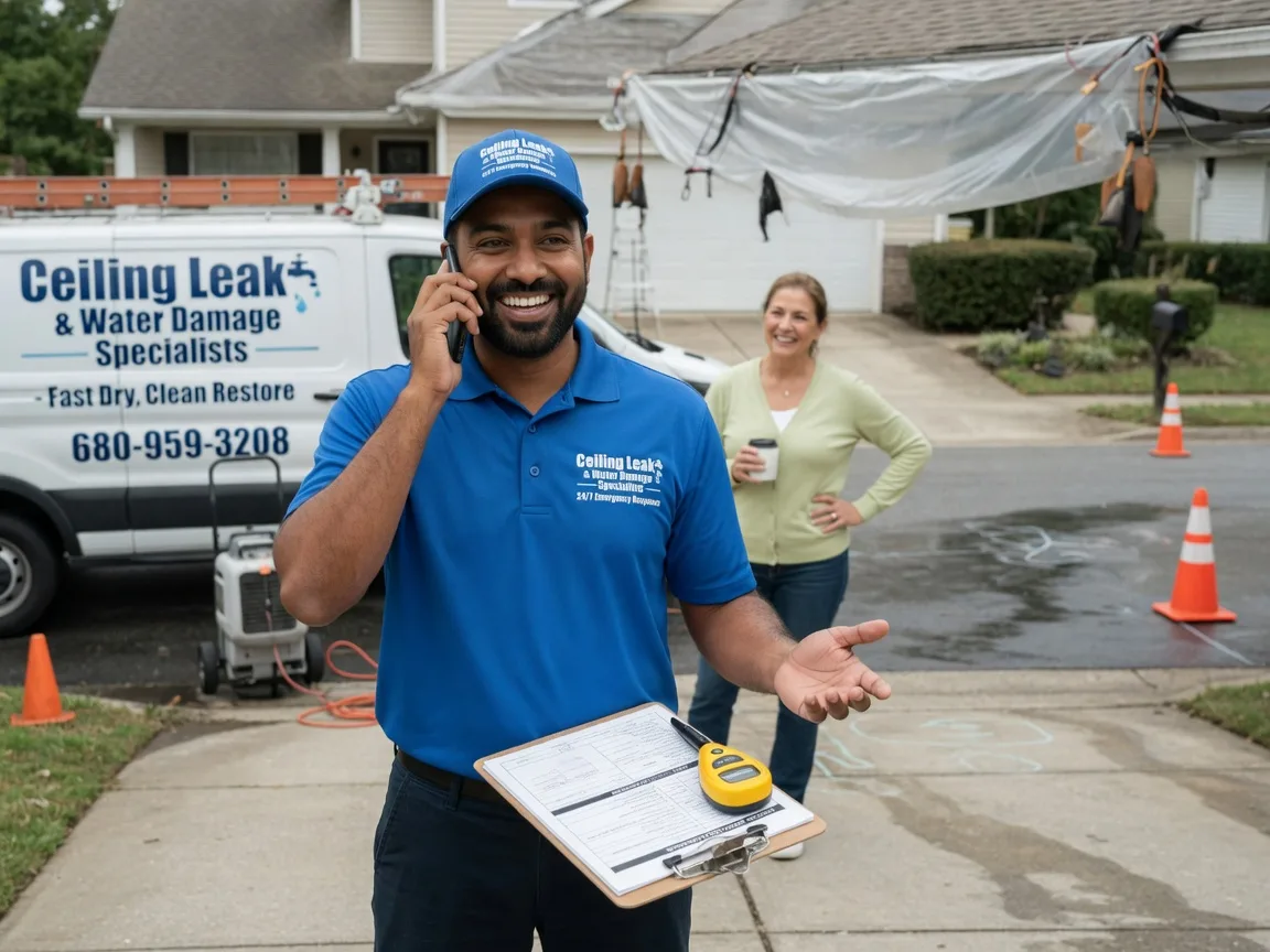 Ceiling Leak Cleanup Zion Grove, PA FAQs